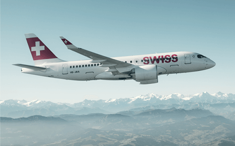 巴士搭配瑞士航空，早到晚回